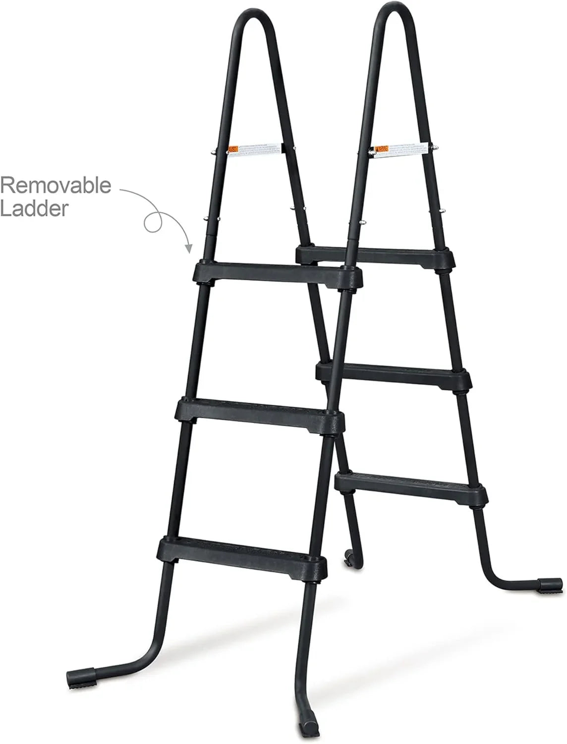 12 Foot by 36 Inch Quickset Round Inflatable Ring Top Outdoor Above Ground Swimming Pool Set with Pump and Cartridge Filter, Dark Herringbone