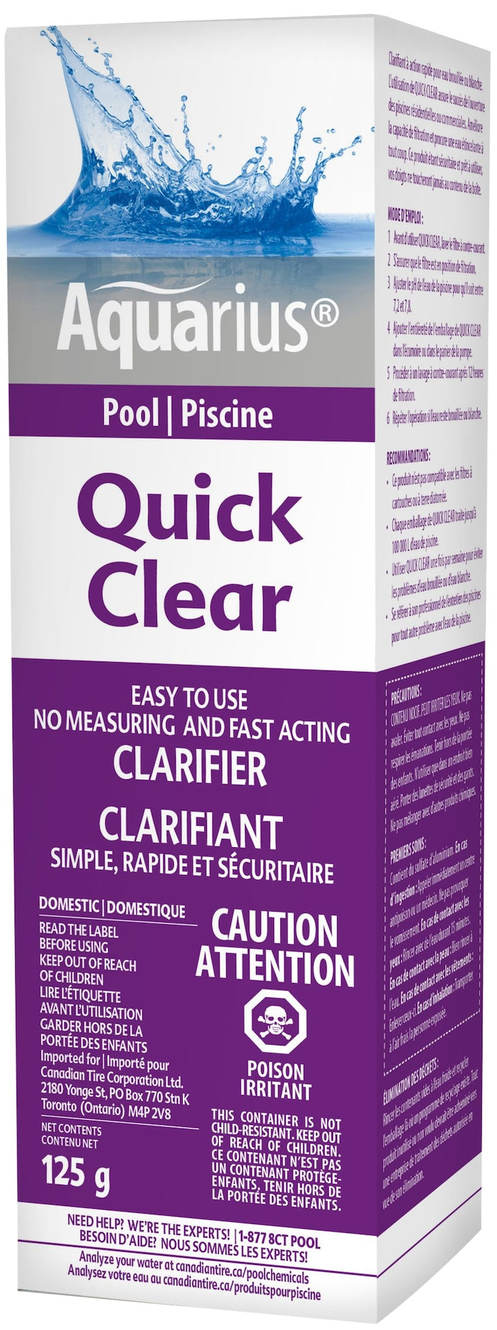 Aquarius Quick Clear Pool Clarifier