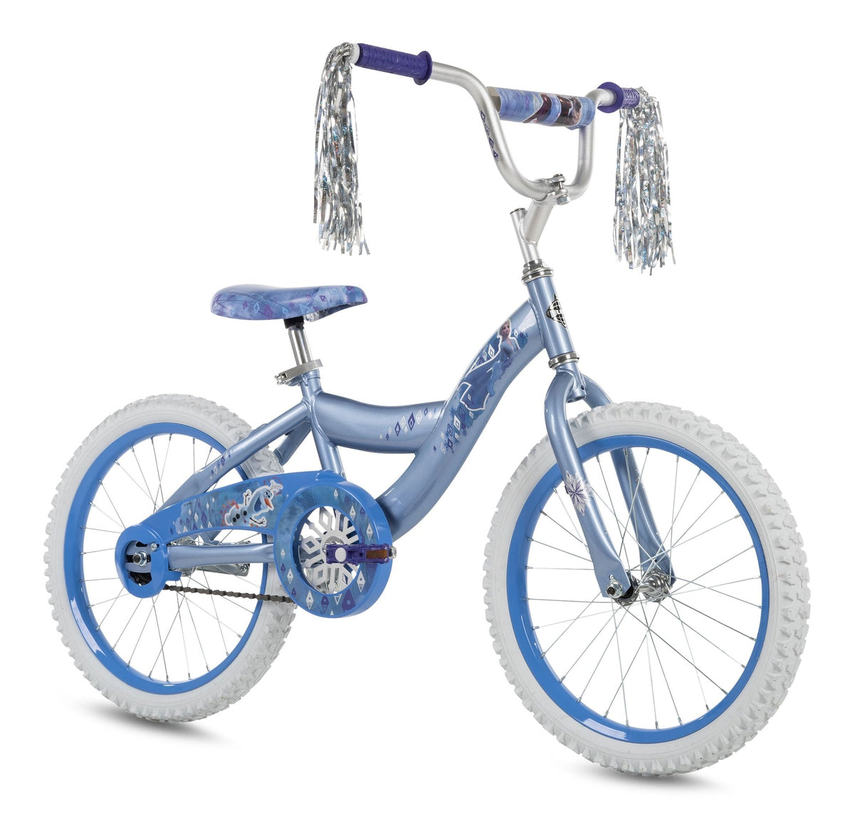 Disney Frozen Kids' Bike, 18-in, Blue/Purple