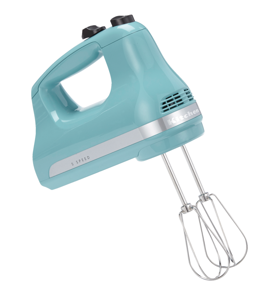 KitchenAid Ultra Power 5-Speeds Hand Mixer with Turbo Beater Aqua Sky