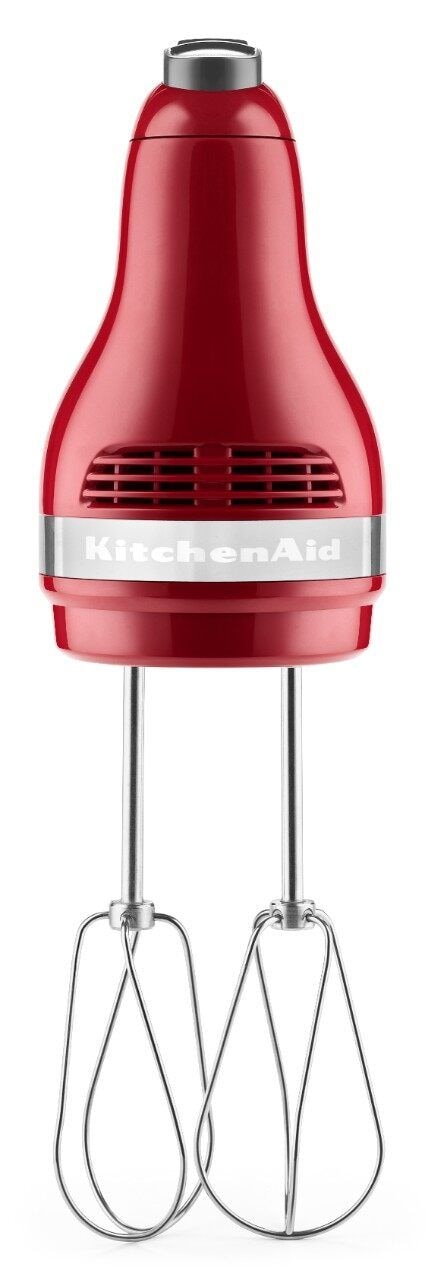KitchenAid Ultra Power 5-Speeds Hand Mixer with Turbo Beater Empire Red