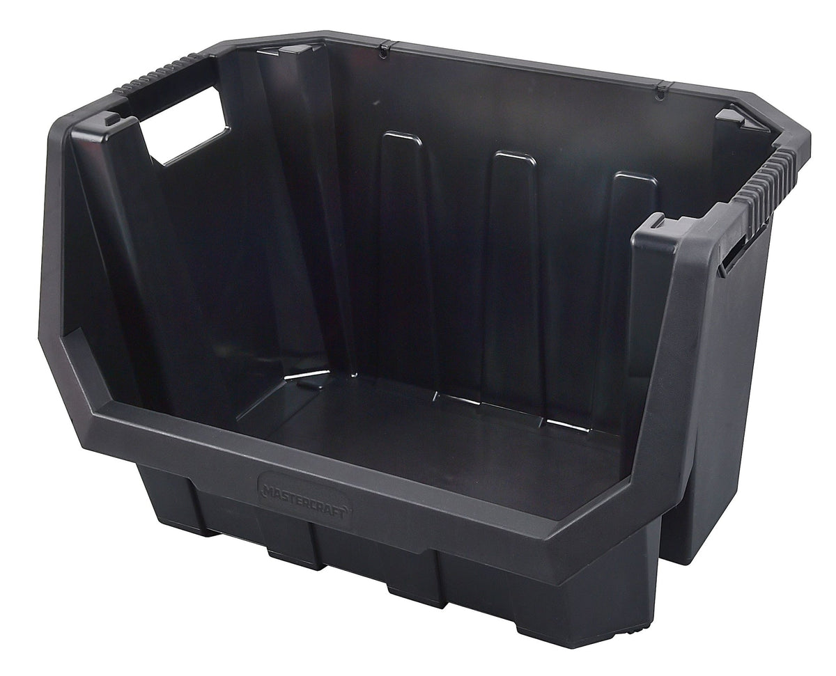 Mastercraft Wall Mountable Multi-Purpose Stacking Bin, 40-L