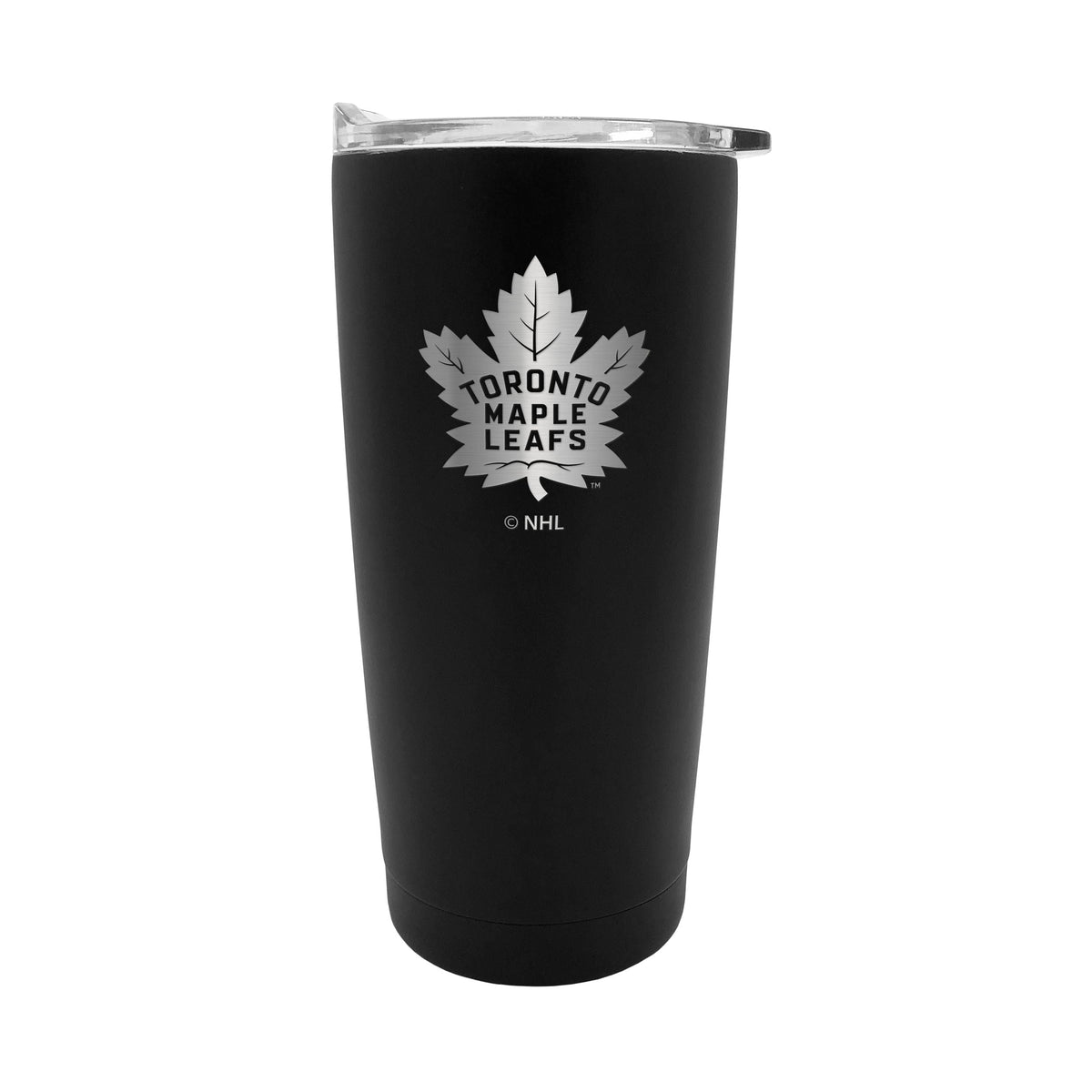 NHL Toronto Maple Leafs Executive Stainless Steel Insulated Travel Tumbler, Black, 20-oz