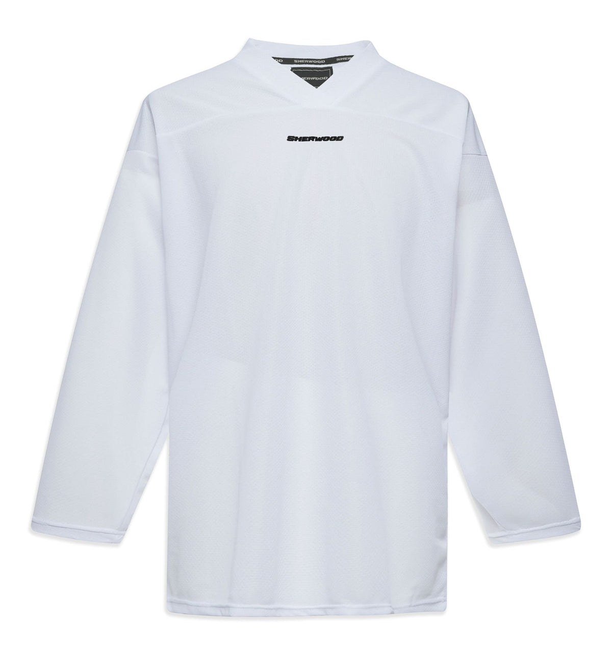 Sherwood Mesh Practice Hockey Jersey, Senior, White, Assorted Sizes