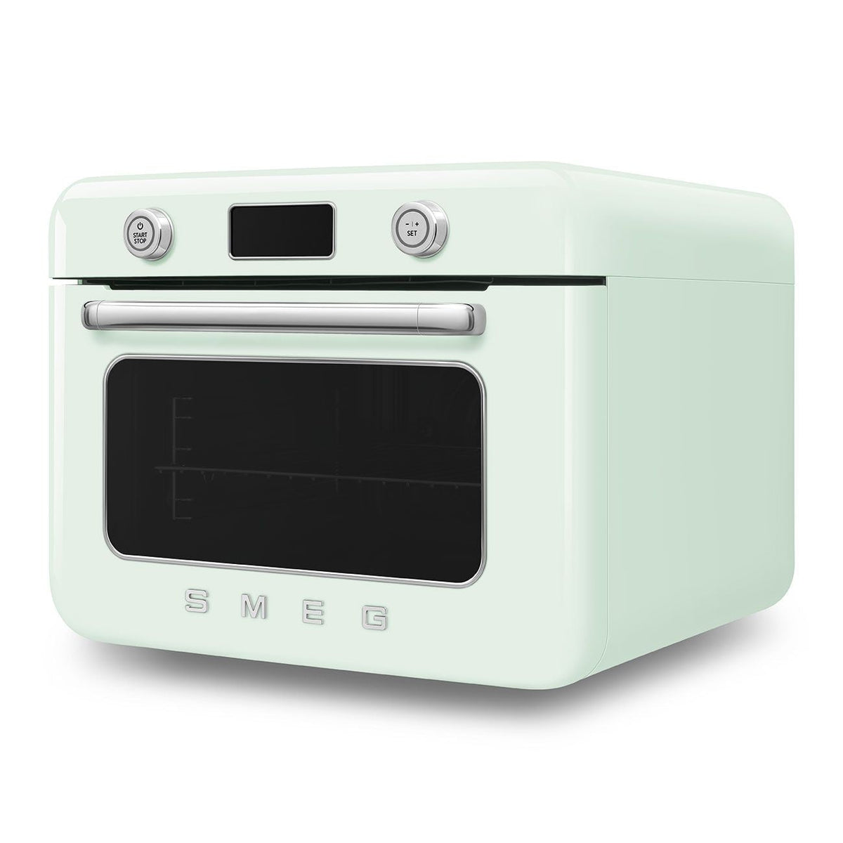 SMEG Combi Multifunction Steam Oven with Airfry, Pastel Green