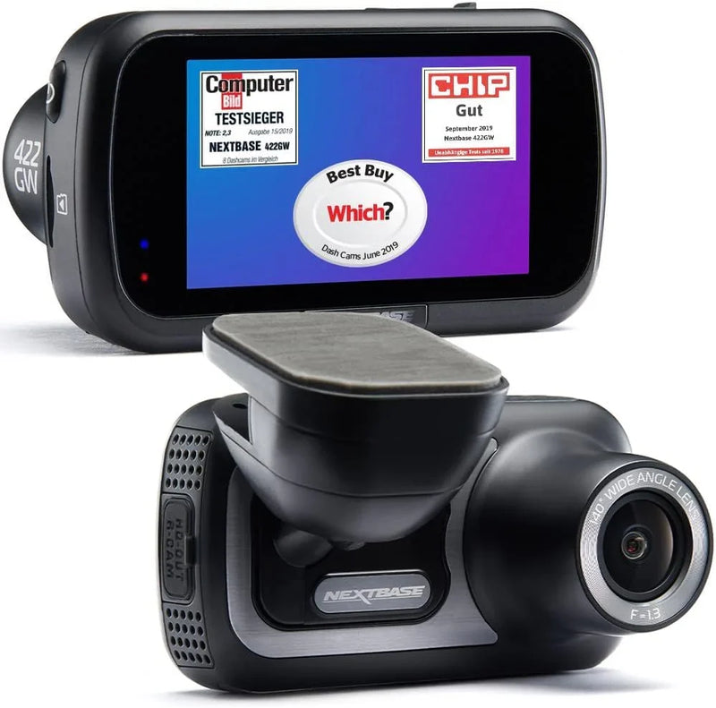 Car dashcam - Small size model (with application) - Full-process 1440p/30fps quadruple high-definition recording function, suitable for car cameras. Alexa voice control - Wireless network, GPS, Bluetooth - Parking mode - Night vision function - Polar O0