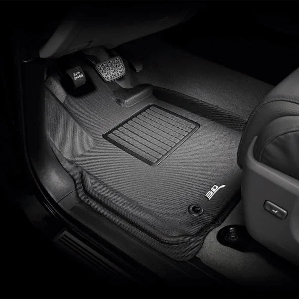 3D MAXpider Mat Custom-fit All-weather Car Mats; Row 1 and 2 Only V1