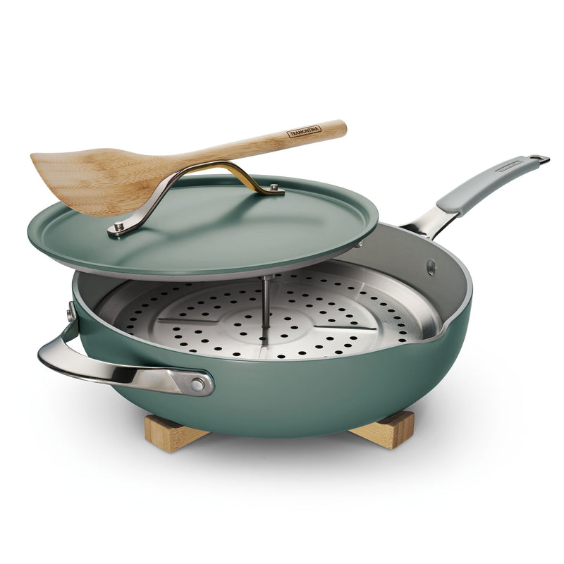 5 Qt All-in-One Plus Pan with trivet - Sea Salt Y7