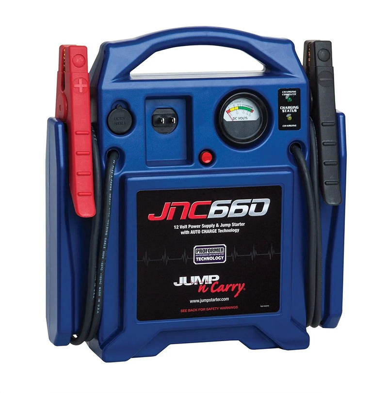 Clore Automotive Jump-N-Carry JNC660 1700 Peak Amp 12 Volt Jump Starter H0