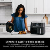 Ninja Foodi DualZone 6-in-1 8-Qt Air Fryer – Black