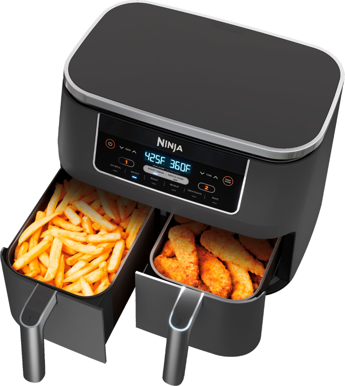 Ninja Foodi DualZone 6-in-1 8-Qt Air Fryer – Black