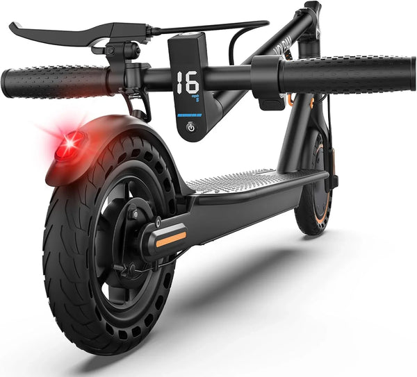 Electric Scooter, 350W Motor, 187Wh/281Wh Battery, 16/19Mph Top Speed, 8.5''Tires, Dual Braking, Folding Scooter M8
