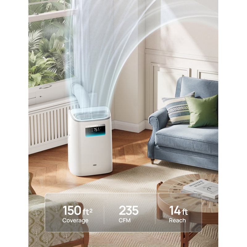 Dreo DR-HAC012S 8,000 BTU Smart Portable Air Conditioner – White P3