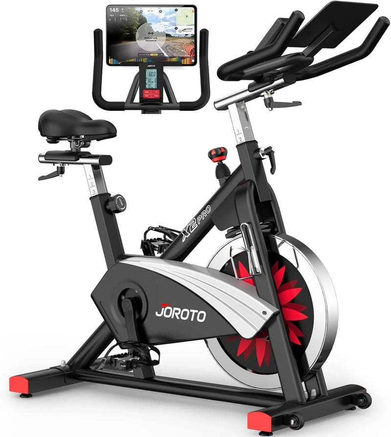 Exercise bike - An indoor cycling bike with readable magnetic resistance and belt drive function K7