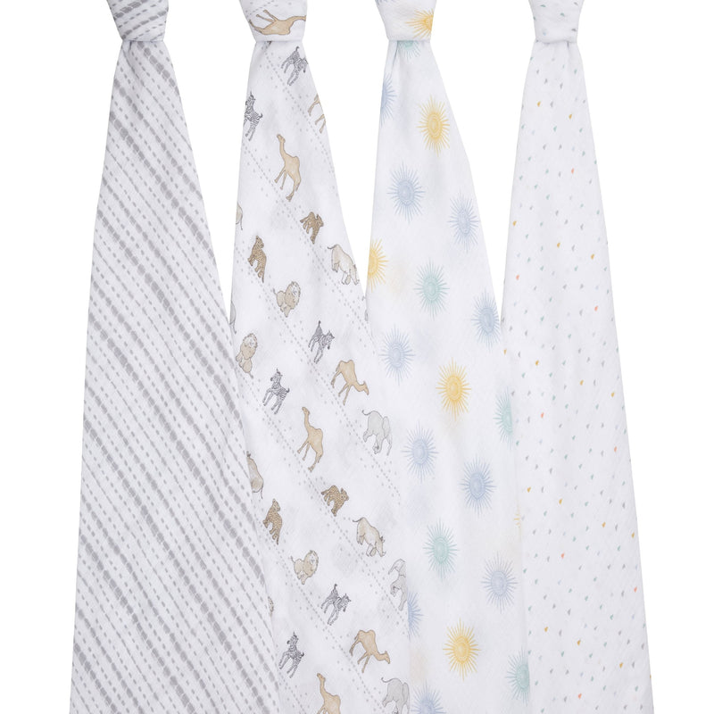 Aden + Anais Baby Swaddle Blanket V7