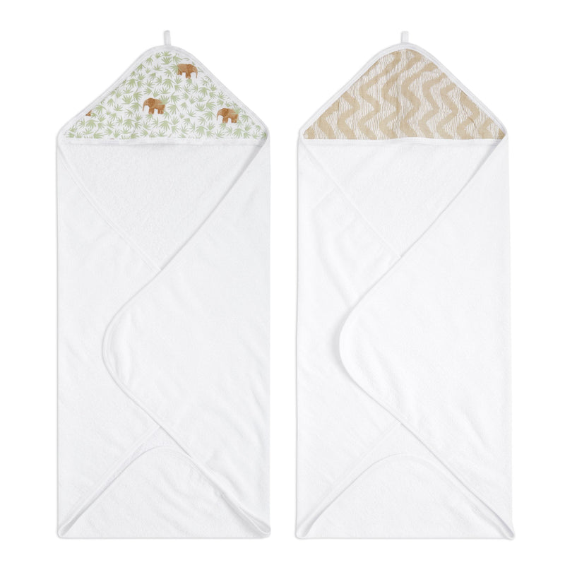 Aden + Anais Tanzania Hooded Towels, 2-pk B1
