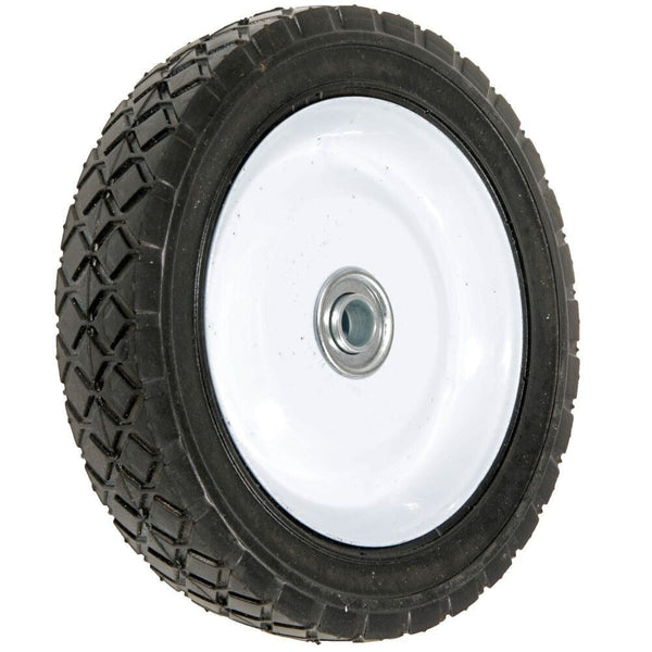 Atlas Steel Mower Wheel with Ball Bearings, 7-in Z4