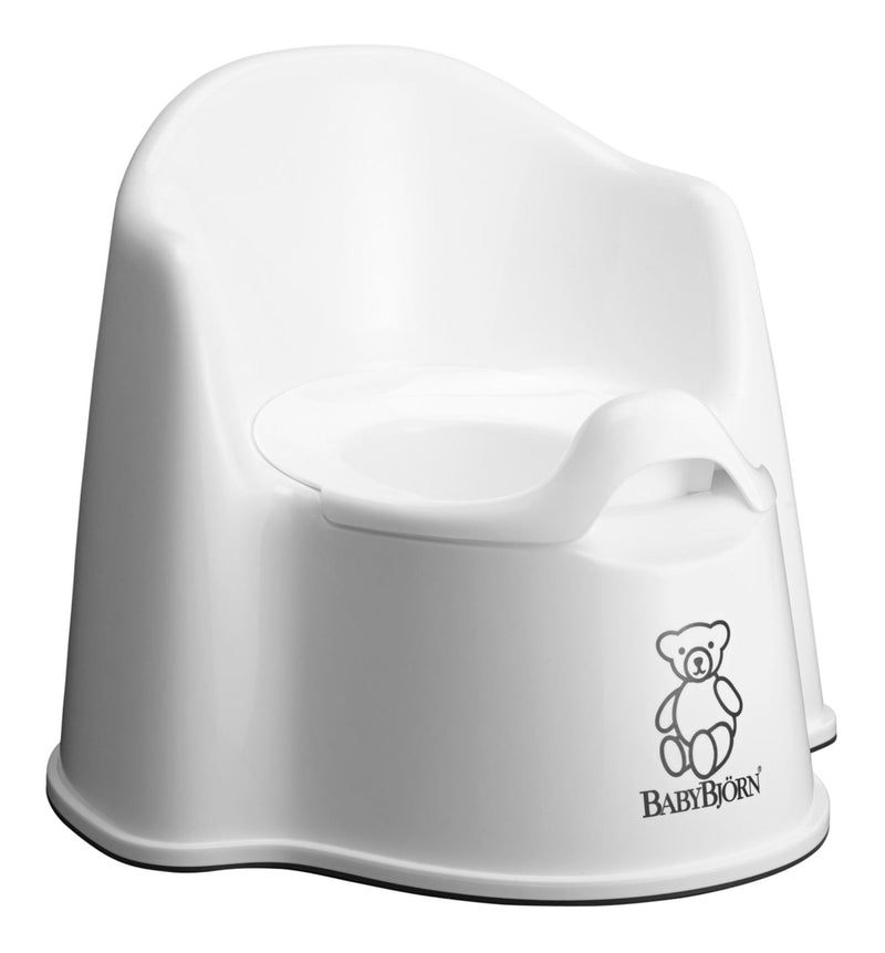 BabyBjorn Potty Chair, White V1