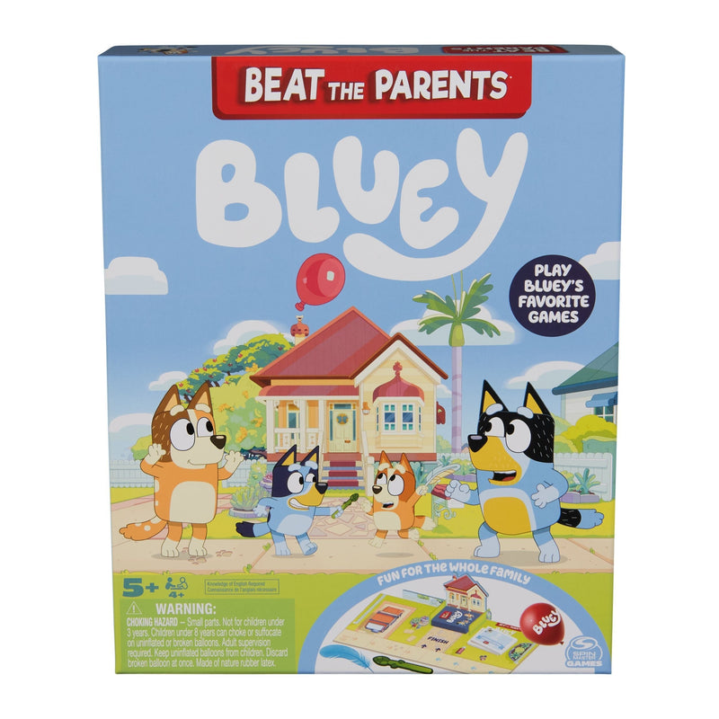 Beat the Parent Bluey Family Board Game, English Edition P5