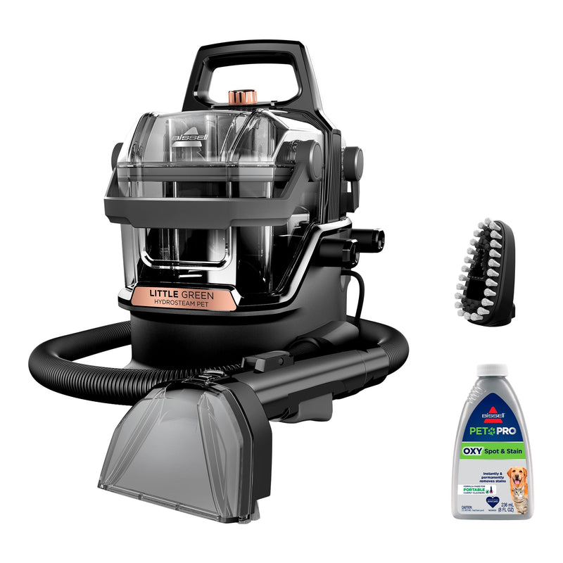 Bissell Little Green HydroSteam Pet Portable Corded Deep Cleaner S0