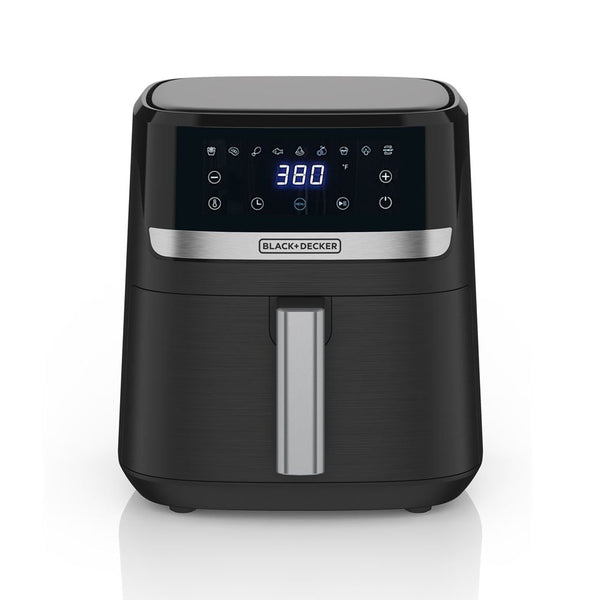 Black & Decker 8-in-1 Digital Air Fryer with Non-Stick Cooking Basket, 6-qt K1