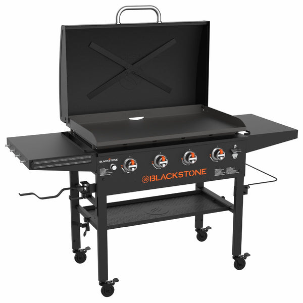Blackstone 4-Burner LP Gas Portable Griddle with Lid, 36-in T7