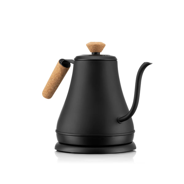 Bodum Electric Cordless Gooseneck Water Kettle with Auto Shut Off, Black, 0.8-L V5