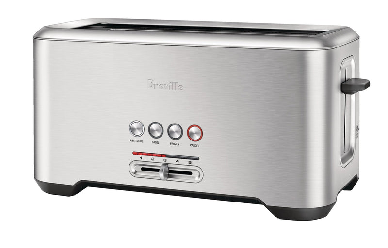 Breville ‘A Bit More’ 4-Slice Toaster, Brushed Stainless Steel V3