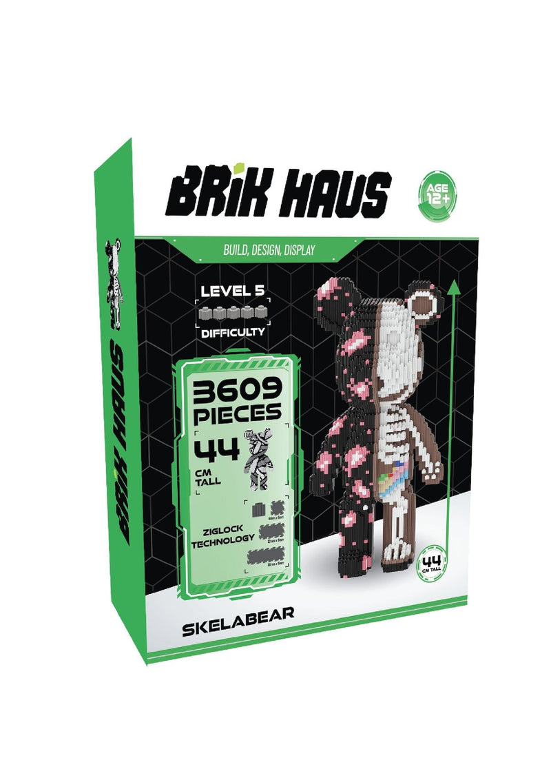 Brik Haus Skelabear Construction Set, Medium M8