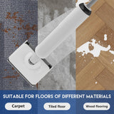 HABIUBIU Vacuum Mop All in One, Wet Dry Vacuum Cleaner, Cordless Cleaner Machine for Tile Hardwood Floor, Self Cleaning Electric Mop with 180 Lie-Flat