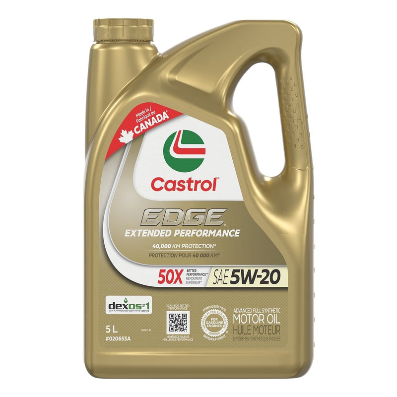 Castrol EDGE Extended Performance 5W30 Synthetic Engine/Motor Oil, 5-L R5