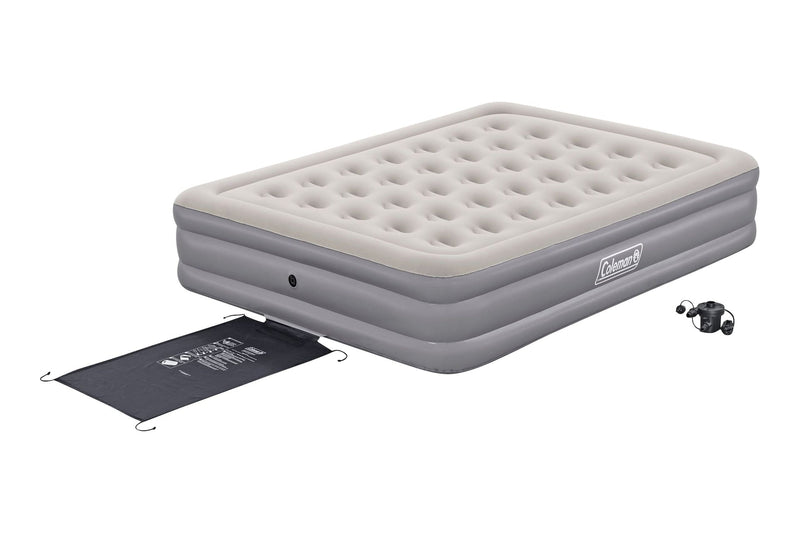 Coleman SupportRest Plus Double High Queen Airbed with Pump, 78x60x15-in O3