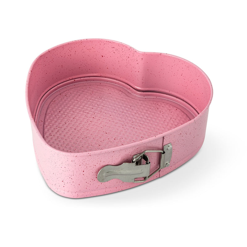 Core Kitchen Heart Speckled Spring Form Nonstick Baking Pan H7