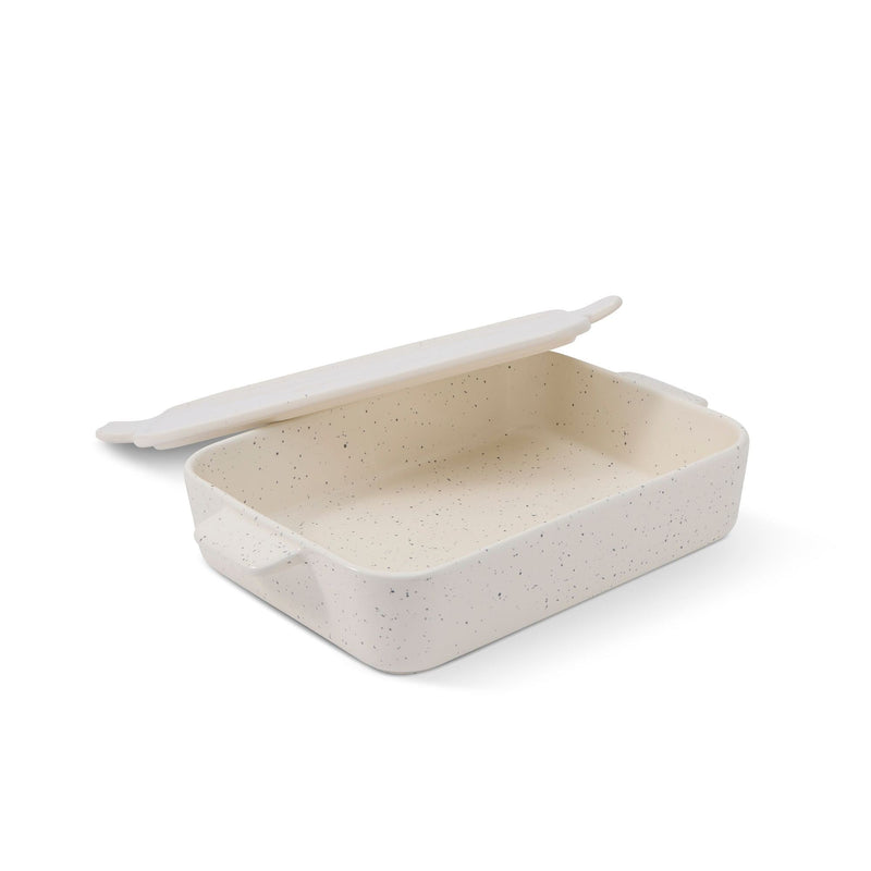 Core Kitchen White Non-Stick Stoneware Pan with Lid N7