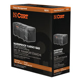 CURT 18210 Weather-Resistant Vinyl Roof Top Cargo Bag, Black, 56 x 18 x 21-in