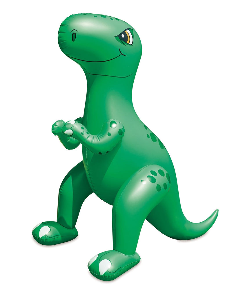 Dinosuar Giant Inflatable Water Sprinkler, Green, 7-ft, Ages 5+, for Beach/Pool Fun Activities Z1