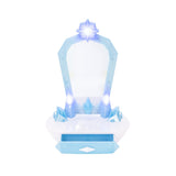 Disney Frozen Elsa's Icy Magic Vanity Tabletop Playset with Sounds & Hair Accessories, Kids Ages 3+