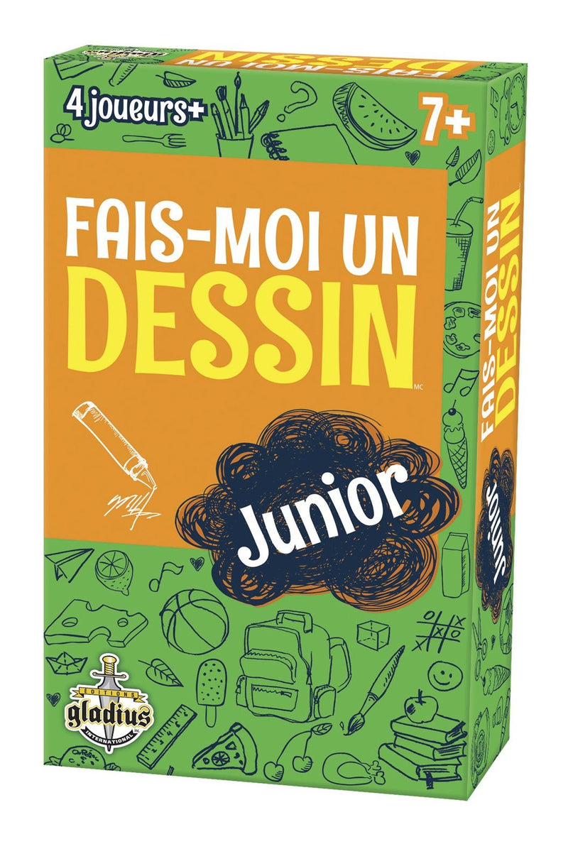 Editions Gladius Fais-moi un dessin Junior, French Edition, Ages 2+ H2