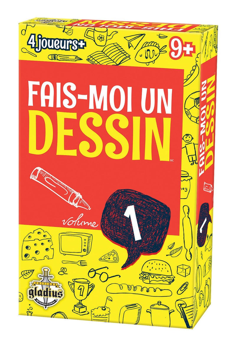 Editions Gladius Fais-moi un dessin vol. 1, French Edition, Ages 3 -5 yrs W9