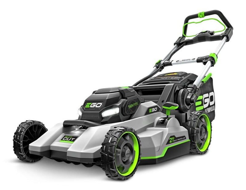 EGO POWER+ 56V Brushless Cordless 21-in Self-Propelled Lawn Mower, Includes (1) 7.5Ah Battery and (1) 550W Rapid Charger, LM2135SP V0