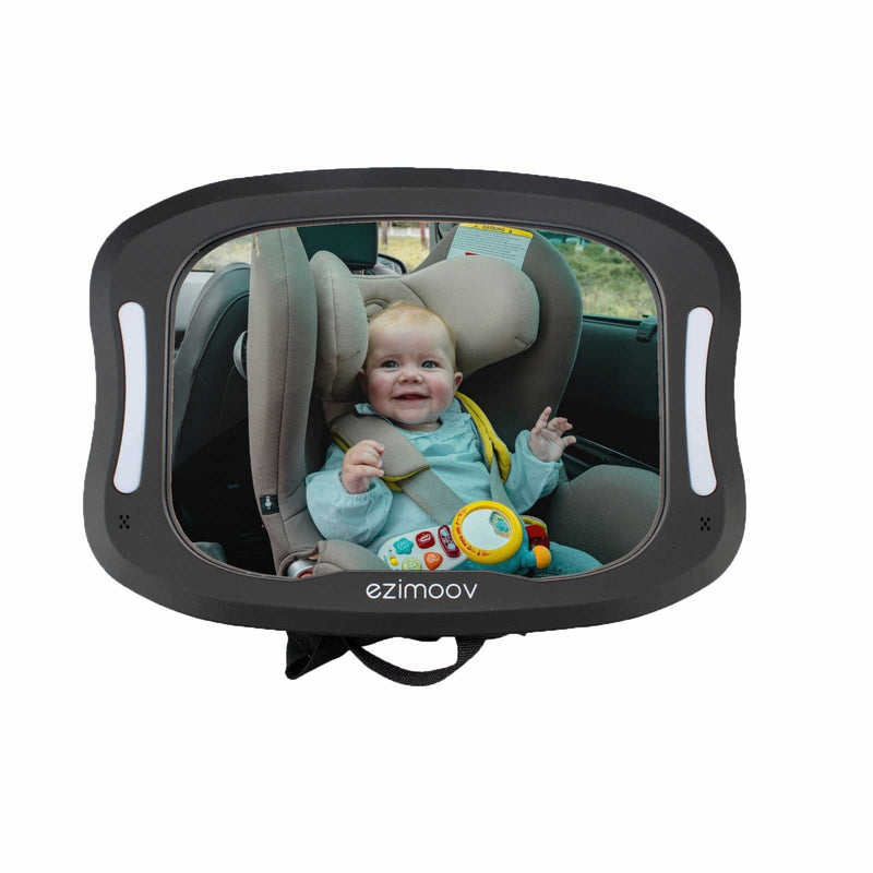 Ezimoov Baby LED Car Mirror with Remote H9