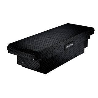 Husky 61.86 Matte Black Aluminum Low Profile Truck Box for Mid-Size Trucks E3