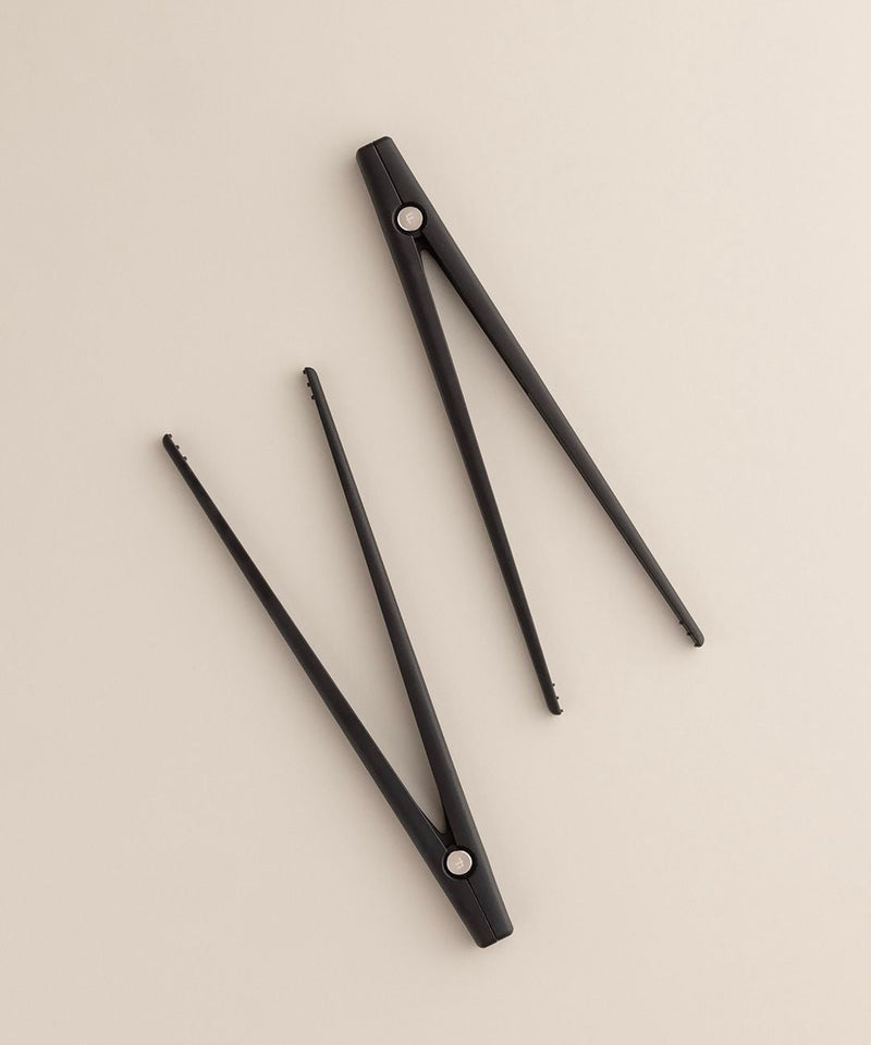 Fondussimo Fondue Tongs, 12 Piece, Black U5