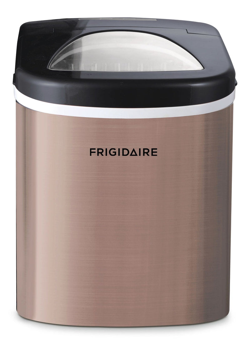 Frigidaire Stainless Steel Bullet Ice Maker, Copper, 2.3-Qt, 26-lb/day F0