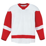 Gamewear 8500 Pro Team Hockey Jersey, Senior, Detroit Red Wings Away Colours, Various Sizes