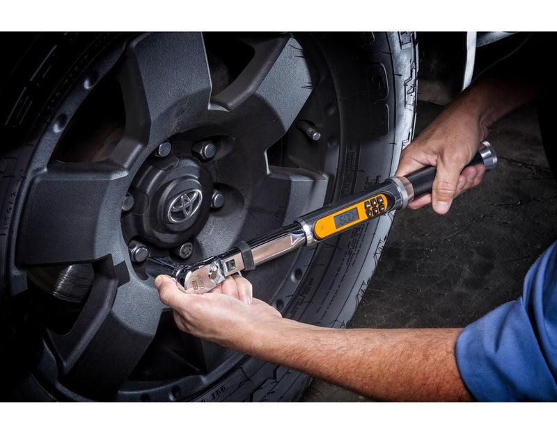 GearWrench 120XP Flex Angle Digital Torque Wrench, 1/4-in A8