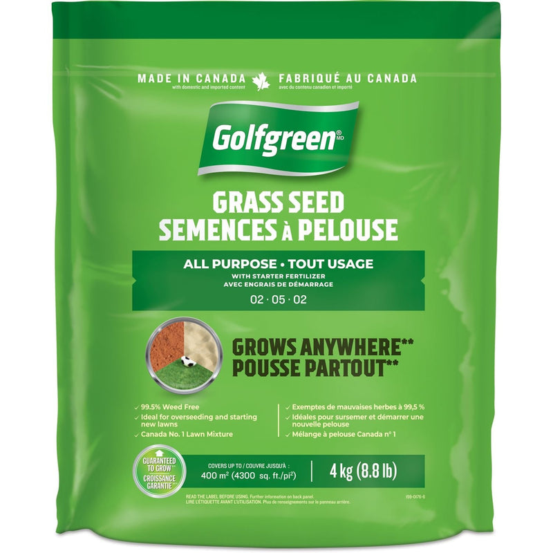 Golfgreen All Purpose Grass Seed, 4-kg T6
