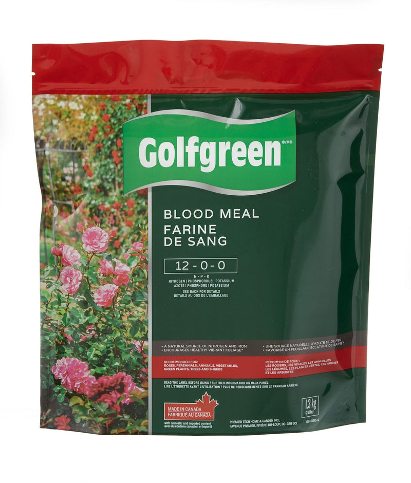 Golfgreen Organic Blood Meal Plant Food, 12-0-0, 1.3-kg Z3