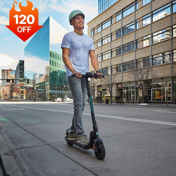 Apex Series Lightweight Folding Electric Scooter 8.5" 25KPH | 24KM Range (Ultimate... F7