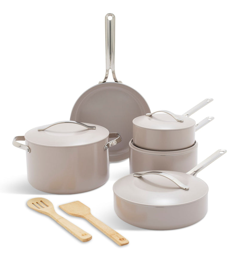 GreenPan Nova Cloud White Cookware Set, 11-pc G5